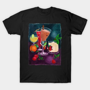 Festive Drinks T-Shirt